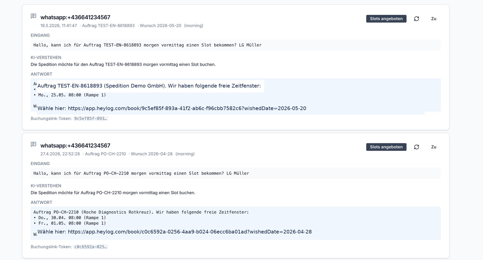 Heylog Tour Schritt 2